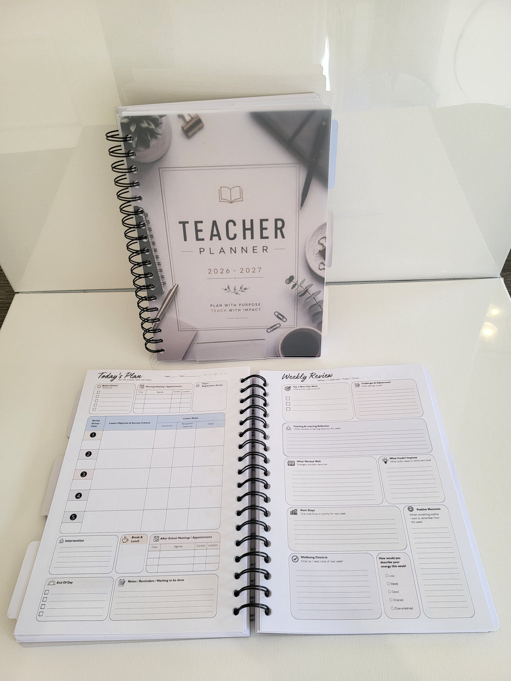 Teacher Planner 2026–2027 | Undated Academic Planner