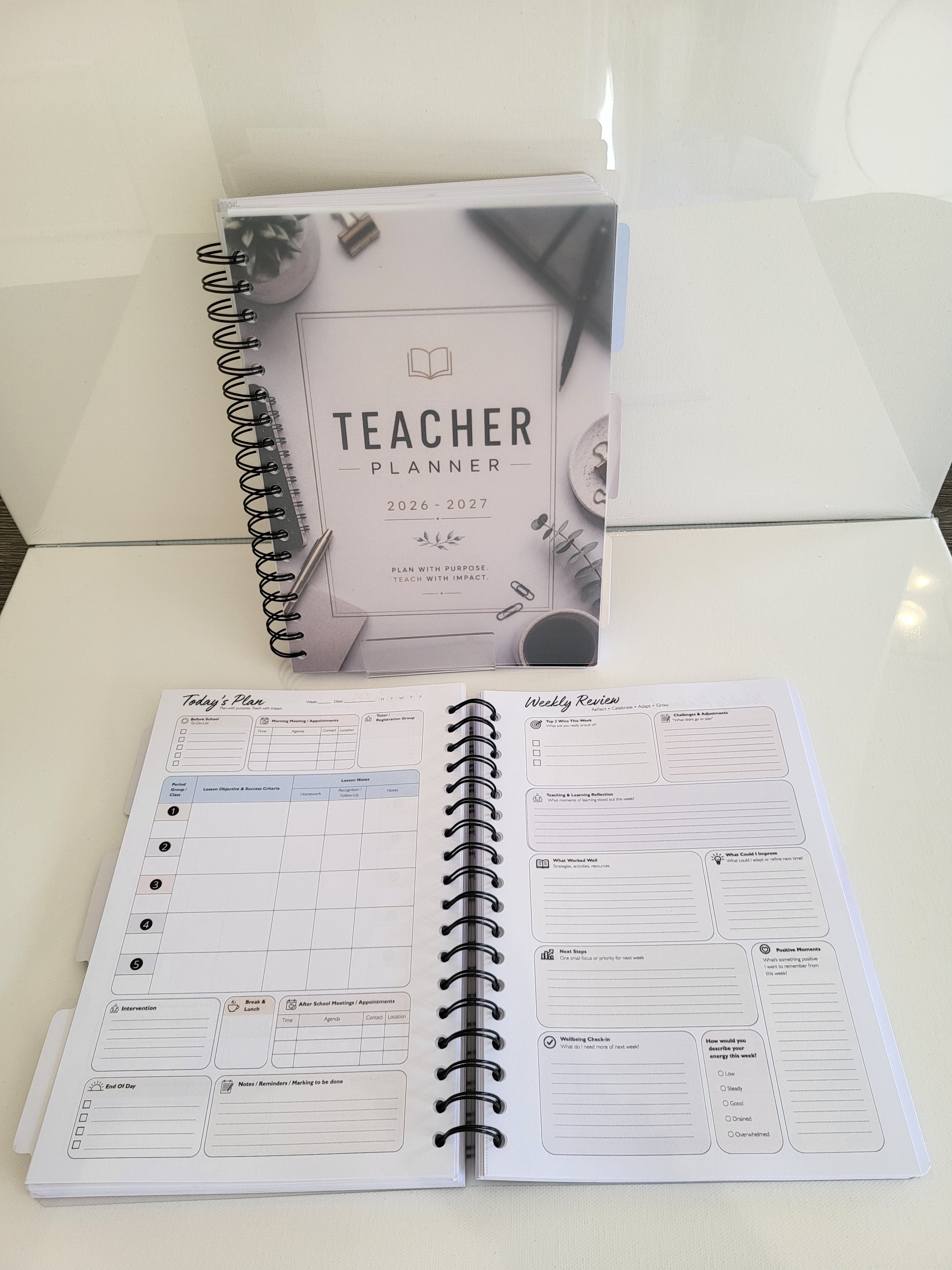 Teacher Planner 2026–2027 | Undated Academic Planner