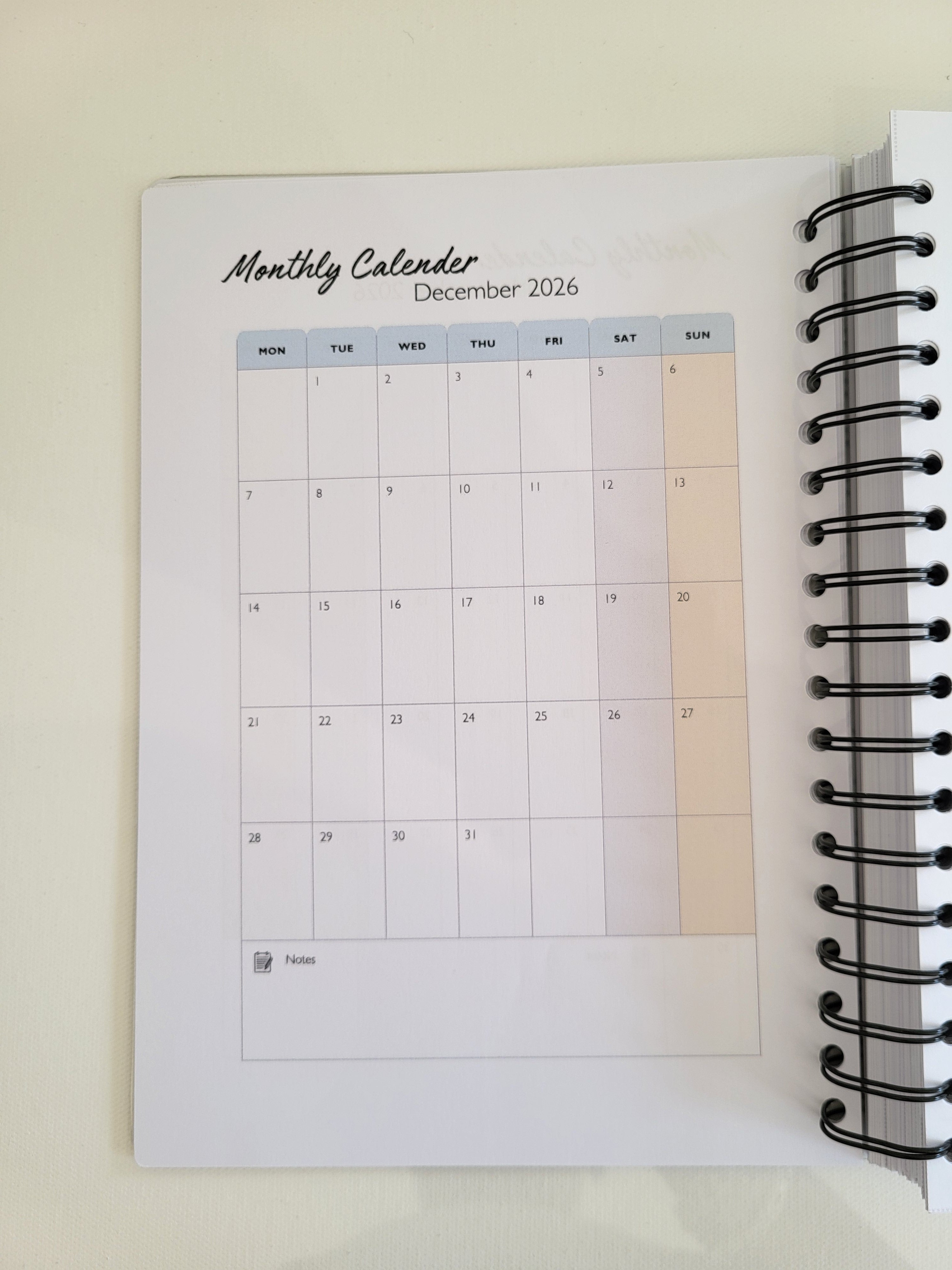 Teacher Planner 2026–2027 | Undated Academic Planner