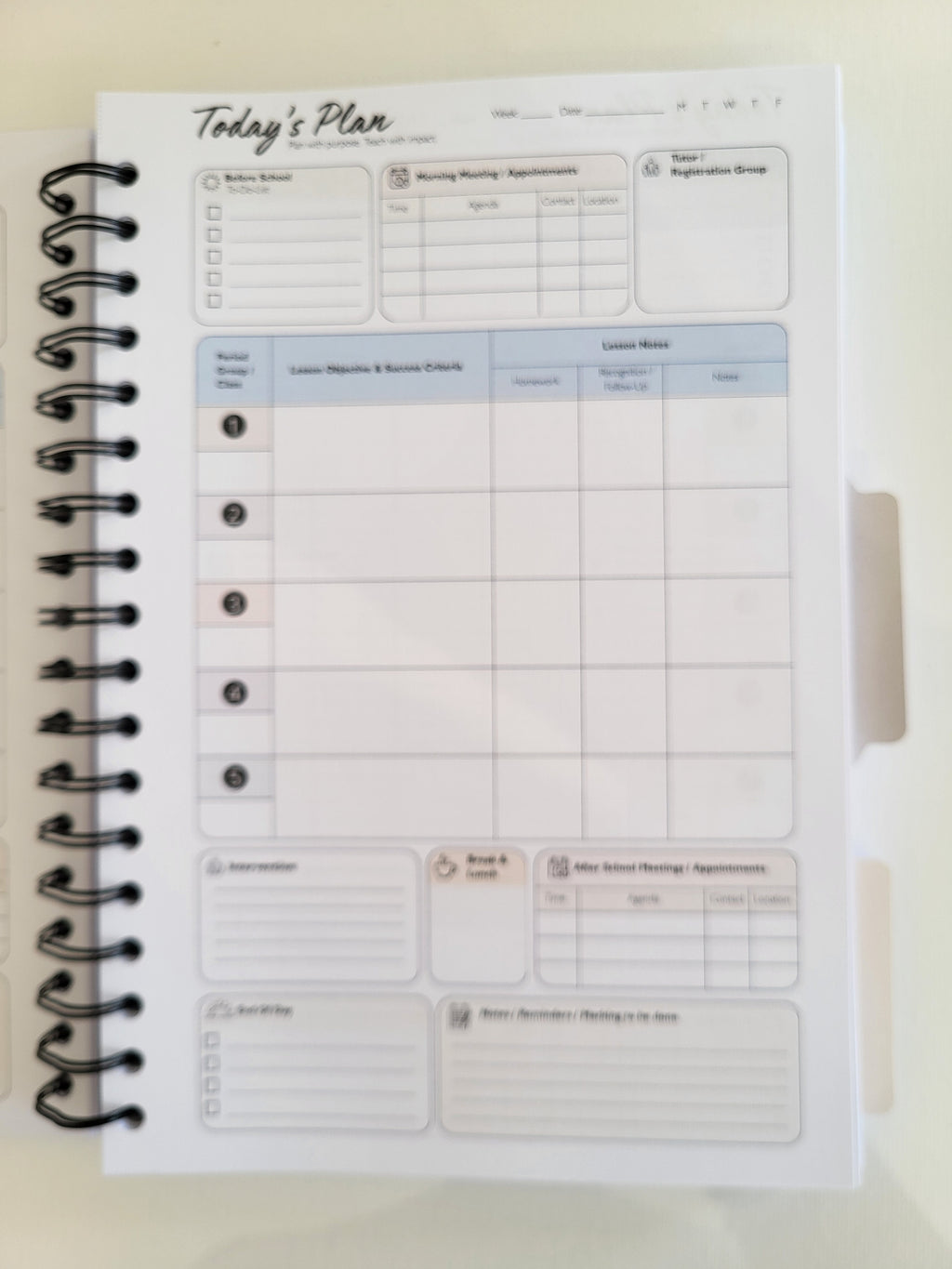 Teacher Planner 2026–2027 | Undated Academic Planner