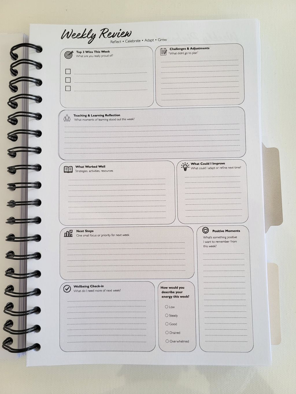 Teacher Planner 2026–2027 | Undated Academic Planner